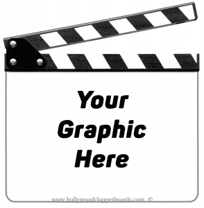 Custom UV Printed Acrylic Clapperboard