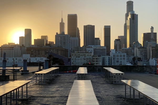 Lacquering at Sunset