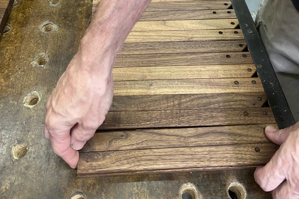 Match Grain Finish Work